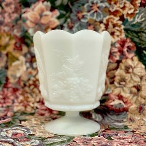 Vintage 1950’s Milk Glass Vase